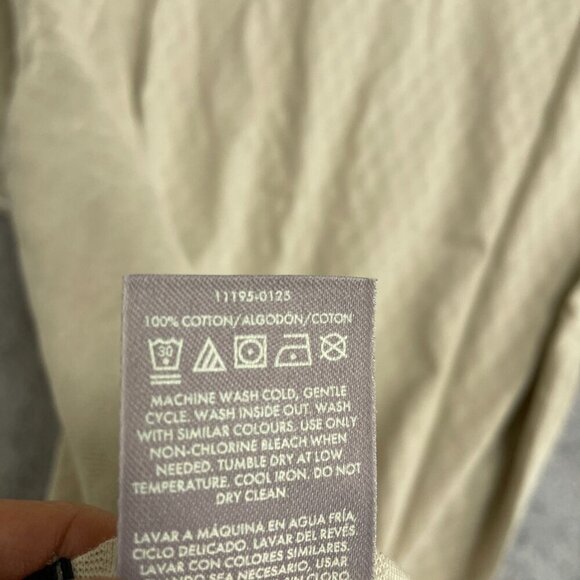 NEW Ted Baker Men's S Polo Shirt Beige Checkered Pattern Short Sleeve - Picture 7 of 9